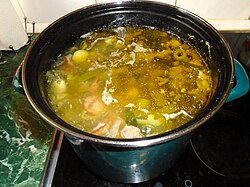 Leek soup