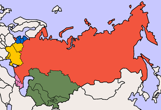 Regional categorization of post-Soviet states:
