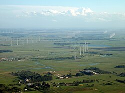 Osório wind farm is the largest wind power park in Latin America.