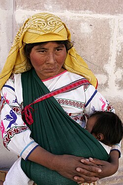 A Huichol woman from Zacatecas, Mexico