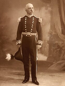 Harry Verelst in the uniform of a deputy lieutenant for the West Riding of Yorkshire in the early 20th century