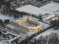 Frederiksberg Palace in winter