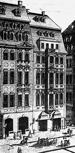 Image of cafe in Leipzig where Bach's music was performed