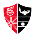 The logo designed by Newell for the school, whose colours were then adopted by the club Newell's Old Boys