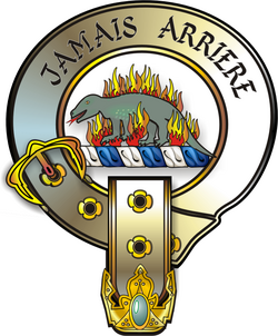 Crest badge of the chief of Clan Douglas