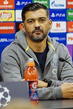 Former Porto player Sérgio Conceição has won eight honours as the club's manager, including three league titles