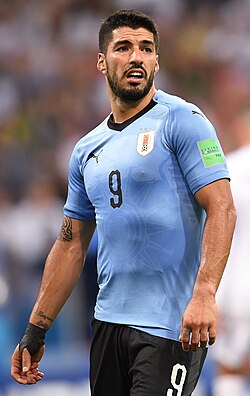 Luis Suárez is Uruguay's top scorer with 69 goals.