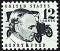 Henry Ford on a 1968 stamp