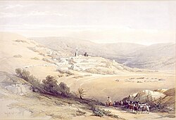Nazareth, in 1839, published in The Holy Land, Syria, Idumea, Arabia, Egypt, and Nubia