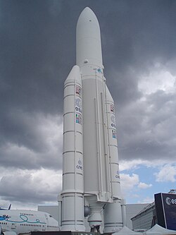 Oerlikon Space supplies the payload fairings for the Ariane 5 launcher.