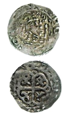 Silver penny of David I.