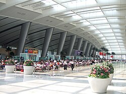 Beijing South railway station, one of several in the city