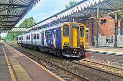 A Northern Trains Class 150 at Hale