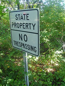 Right-of-way kept for the Route 92 Freeway at milepost 4 on Route 27 in Kingston, Somerset County