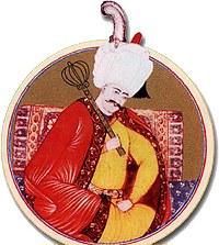 Selim I with a mace