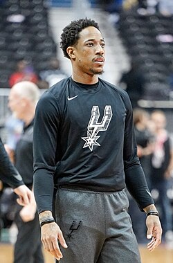 DeMar DeRozan was traded to the Spurs for Kawhi Leonard