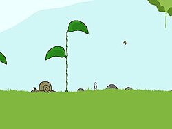 Seiklus is a platformer that lacks much of the violence traditionally associated with platformers.