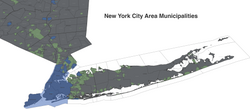 New York City Area Municipalities
