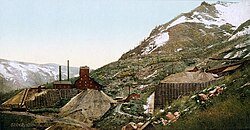 Aspen, Colorado silver mining in 1898