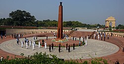 National War Memorial in honour of soldiers who laid down their lives for the nation.[195]