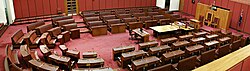 The Australian Senate, its upper house