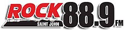 Logo as Rock 88.9, used from 2014–2019
