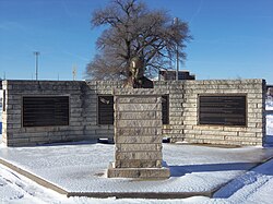Bix Beiderbecke Memorial in LeClaire Park, Davenport, Iowa