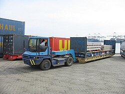 Maritime shipping Mafi Roll trailer