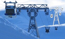Funitel at Val Thorens, France