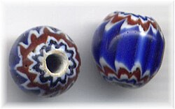 Chevron beads, Indian