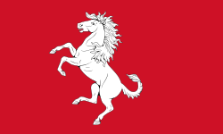 The flag of the historic county of Kent