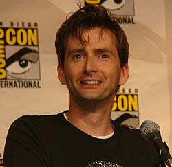 Tennant at San Diego Comic-Con 2009