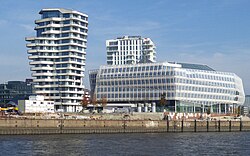 The Marco-Polo-Centre (left) and Unilever HQ Germany