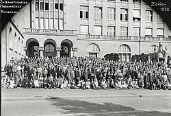 Noether visited Zürich in 1932 to deliver a plenary address at the International Congress of Mathematicians.