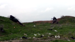 Syriac Military Council fighters near Tell Tamer, February 2015