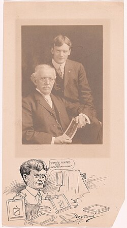 Gustav Cramer (German-American photographer, 1838-1914) and George William Harris, c. 1908
