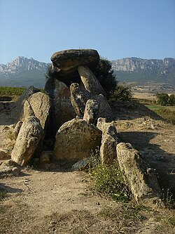 Dolmen in Bilar (Álava)