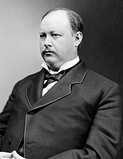 Thomas Brackett Reed, Republican House Speaker from 1895 to 1899.[17]