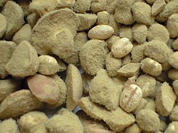 Soy and wheat with Aspergillus sojae cultures to brew soy sauce