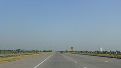 The Yamuna Expressway runs through Noida