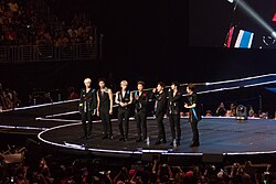 Monsta X at KCON 2016 in Los Angeles