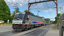 NJ Transit serves New Jersey as well as parts of New York and Pennsylvania.