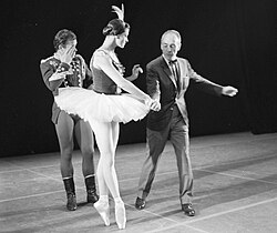 New York City Ballet in Amsterdam with George Balanchine