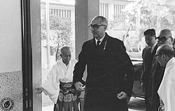 Arturo Frondizi in Kyoto, Japan.
