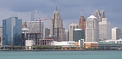 Detroit Financial District in 2025
