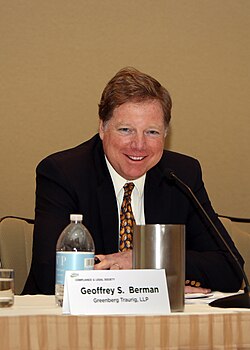 Berman during his time at Greenberg Traurig (2014)