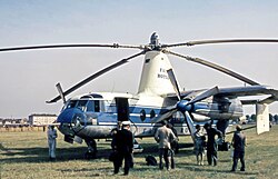 A Fairey Rotodyne prototype gyrodyne[3]
