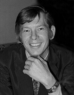 Ray in 1969, as best man at Judy Garland's wedding in London, by Allan Warren