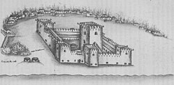 The Portuguese fort at Calicut