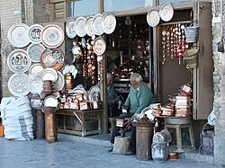 A handicraft Selling-Factory shop, Isfahan, Iran